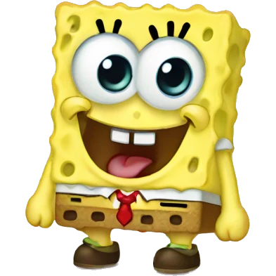 cute baby sponge bob emoji