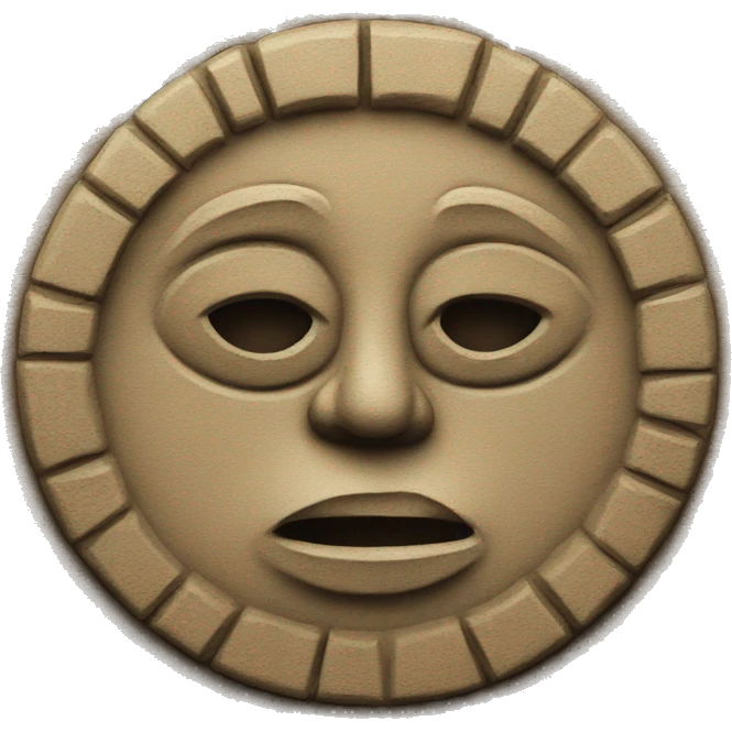 Plaque with ijaho inscription emoji