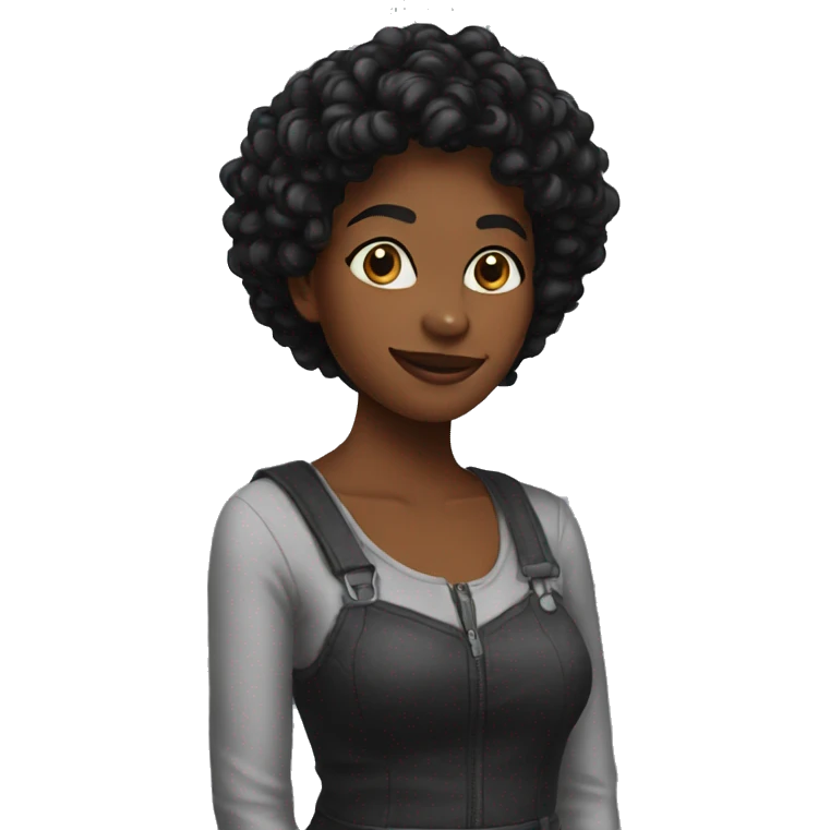 Lefie noire emoji