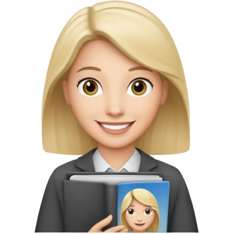 Testemunha de jeová com revista sem a torre de vigia emoji