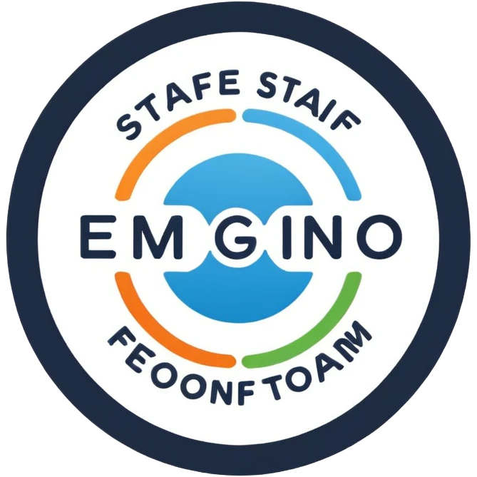 Staff team logo with name emoji