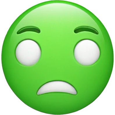green round emoji