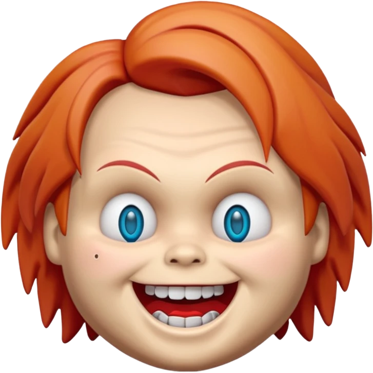 Un emojin de chuky emoji