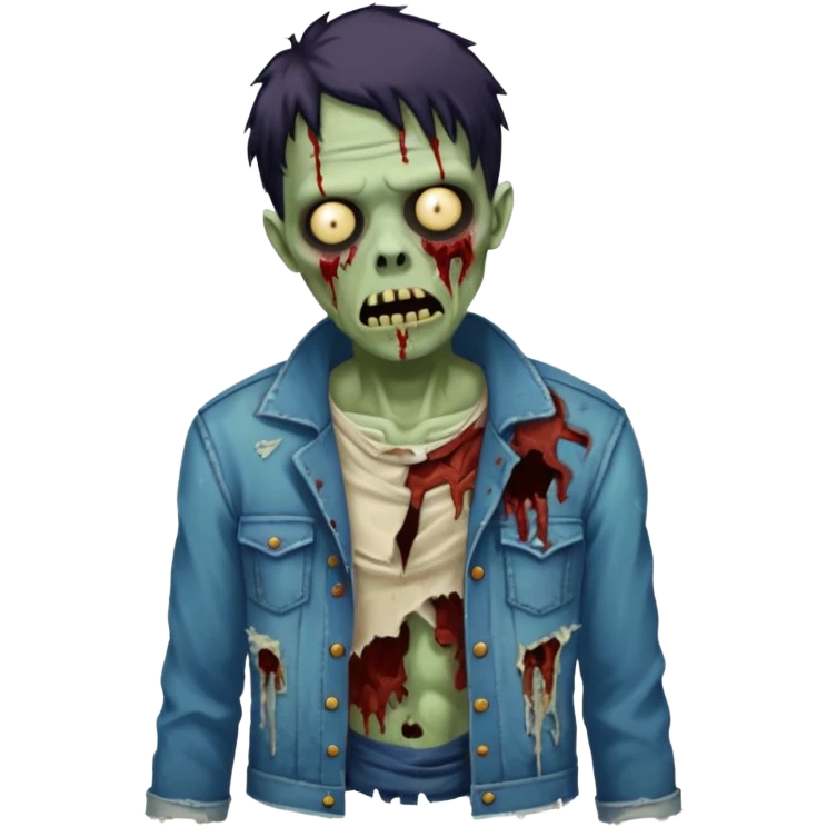 Aaron Pierre as a zombie  emoji