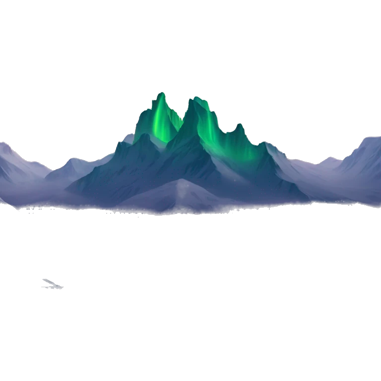 Northern lights emoji