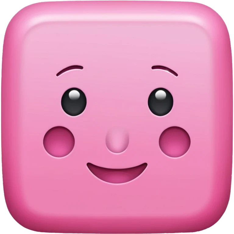 icon pink block emoji
