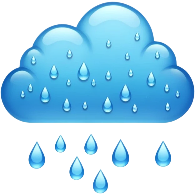 Rain emoji