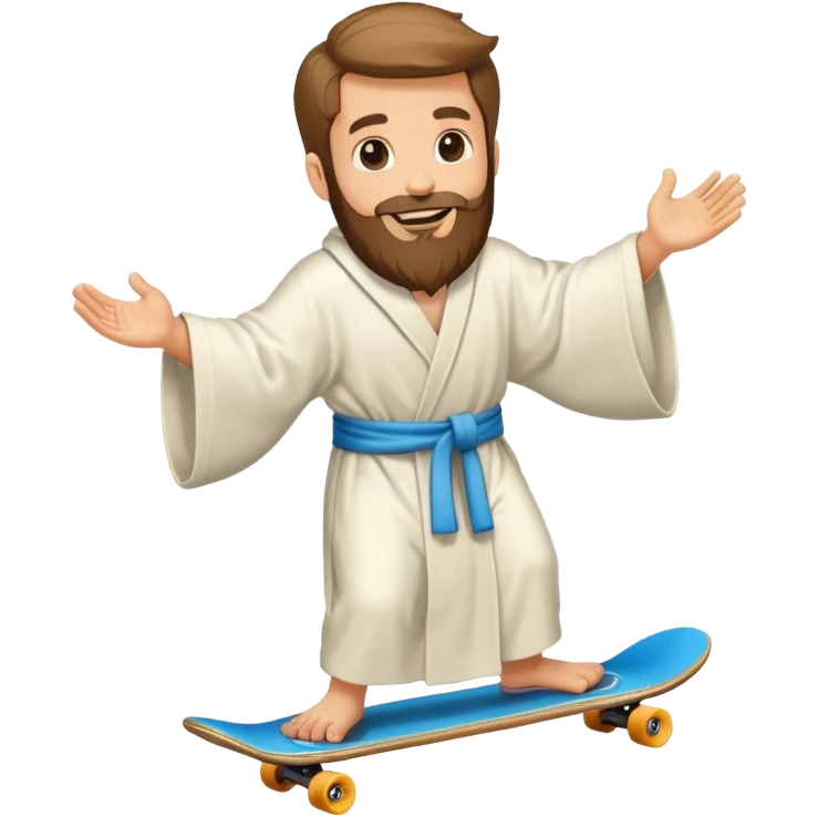 god on a skateboard emoji