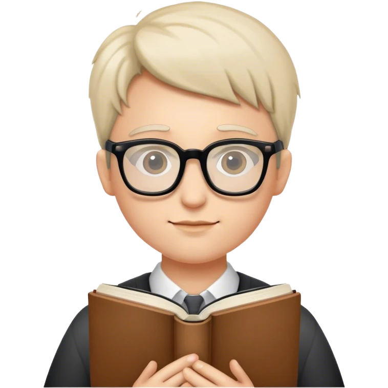 Book nerd emoji