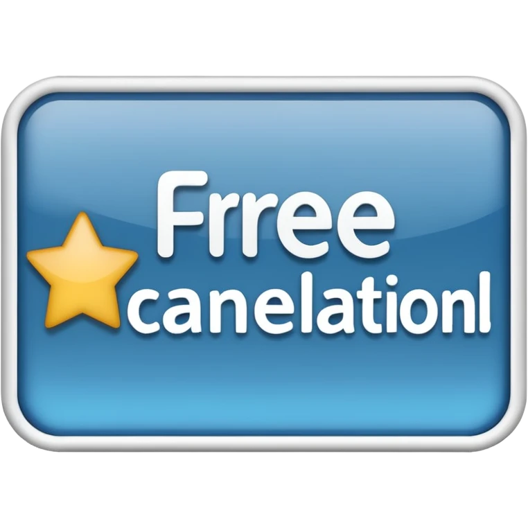 free cancellation emoji