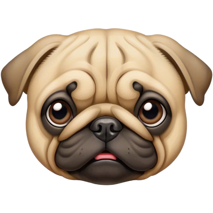 Pug emoji