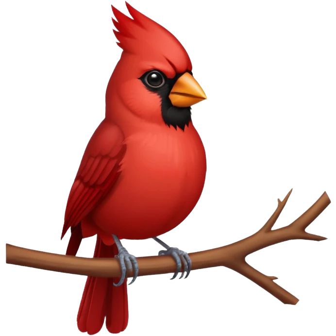 Arizona cardinal bird actor emoji