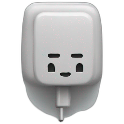 Man plug emoji