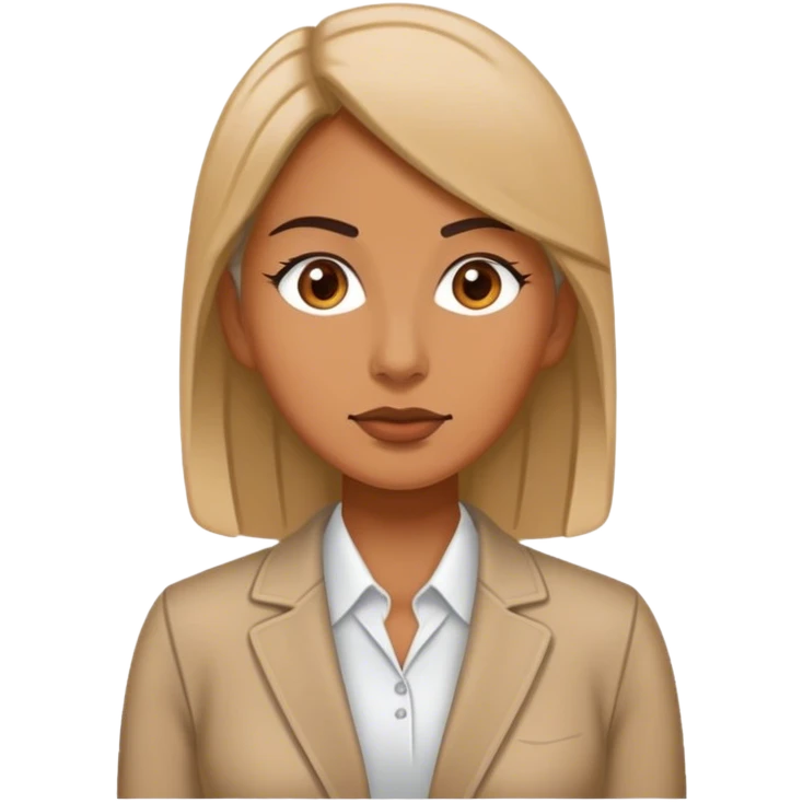 Woman coach stand emoji