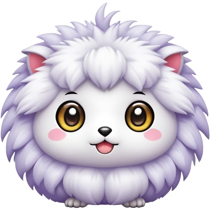 Cute kawaii chibi Fakémon-creature emoji