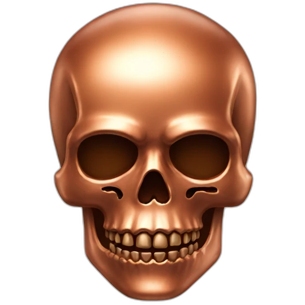 copper-skull emoji