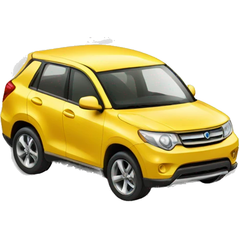 car and dishes emoji