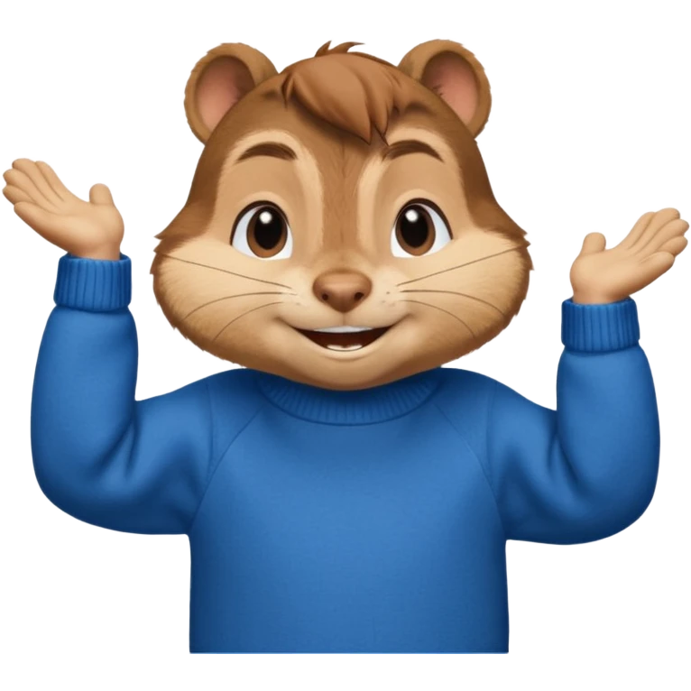 Chipmunk Simon from alvin and the chimpmunks emoji