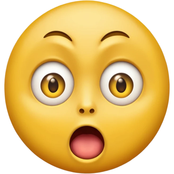 Crazy face emoji with twitching eye emoji