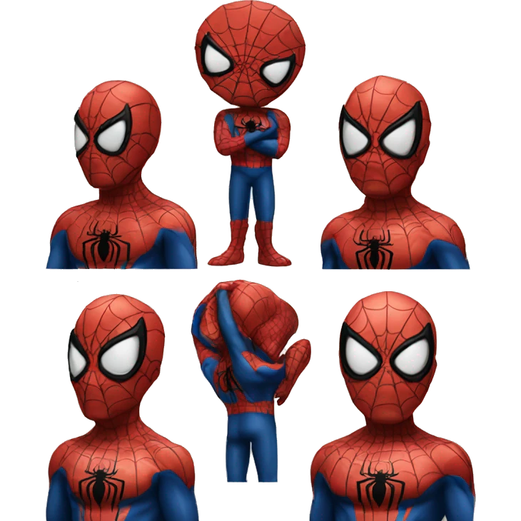 Freak spiderman emoji