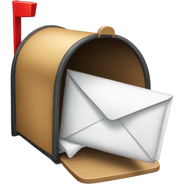 overstuffed mailbox emoji