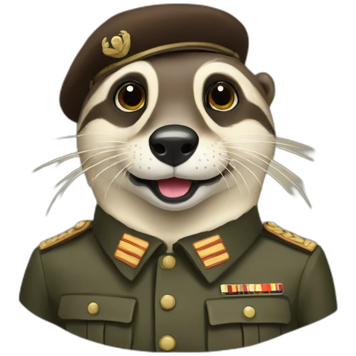 Loutre sur Hitler emoji