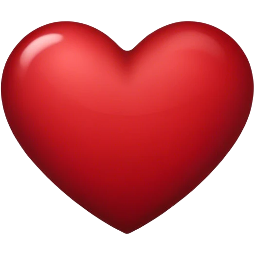 dark red heart emoji