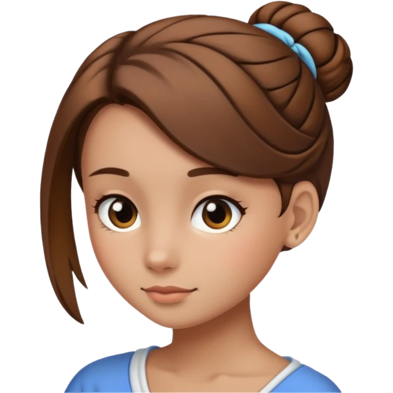 make the above bun abit side off  emoji