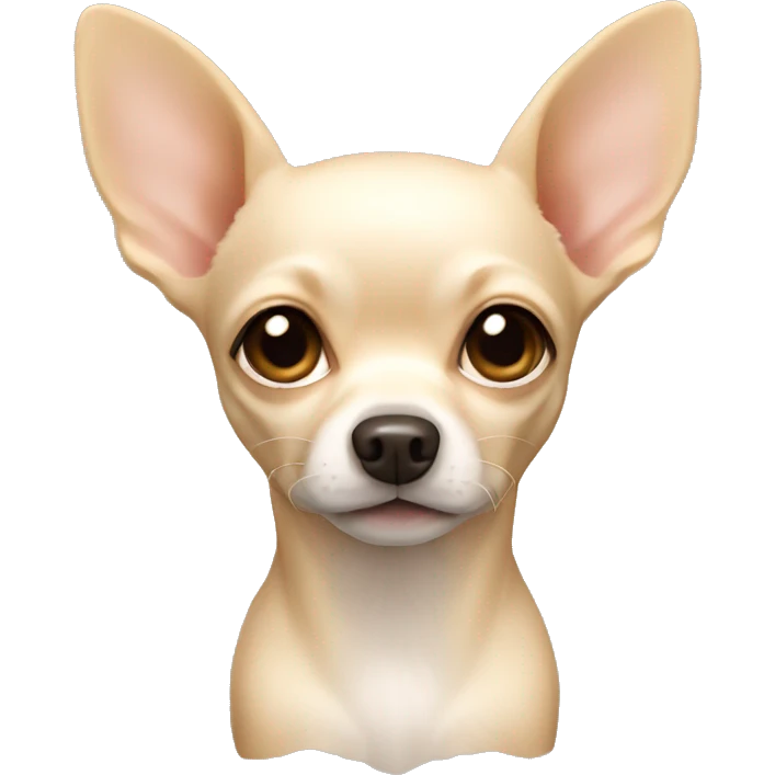 Chihuahua cream Color  emoji