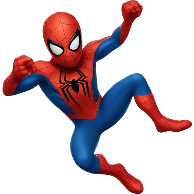 Spiderman heart emoji