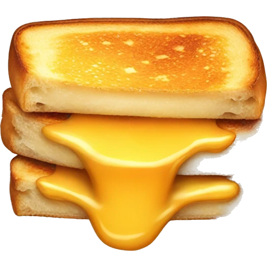 Grilled cheese slice emoji
