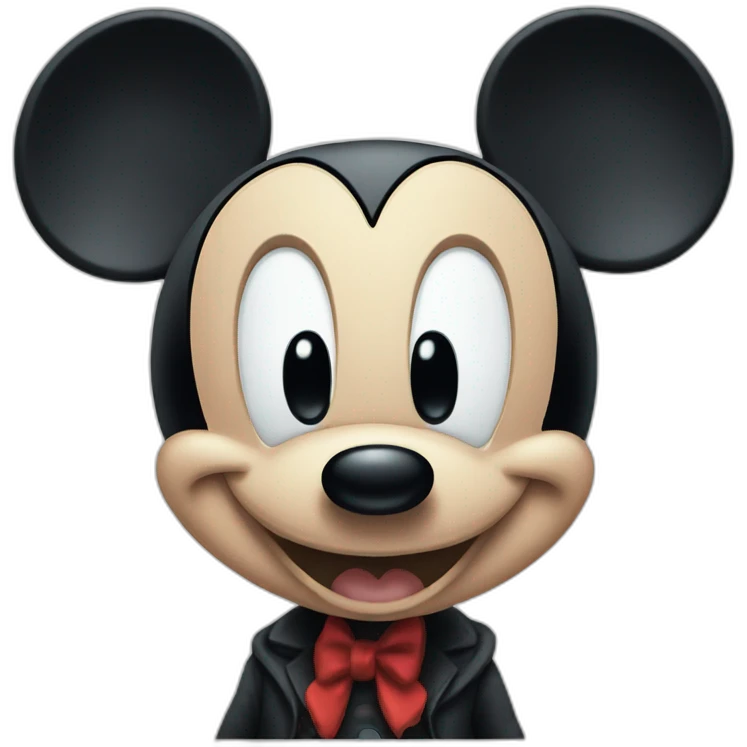 horror mickey mouse w emoji