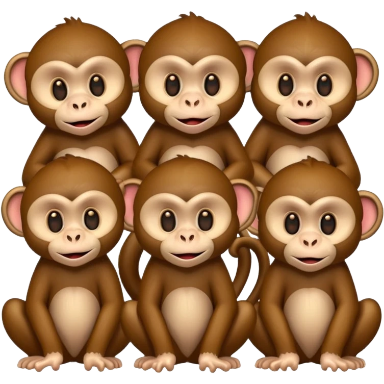 Cinco monitos salta en la cama uno se cayó se golpeó la cabeza mamá llamo al doctor ye le doctor dijo no más monos saita em la cama emoji