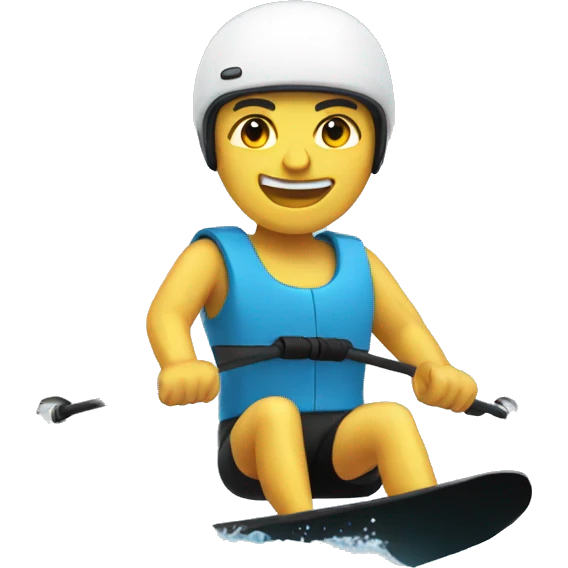 Waterskier emoji