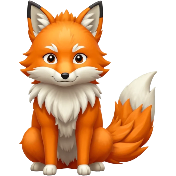 Nine tailed fox like on Naruto  emoji