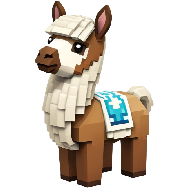 Minecraft llama emoji
