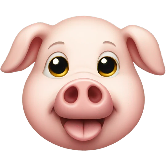 Pig with nose ring  emoji