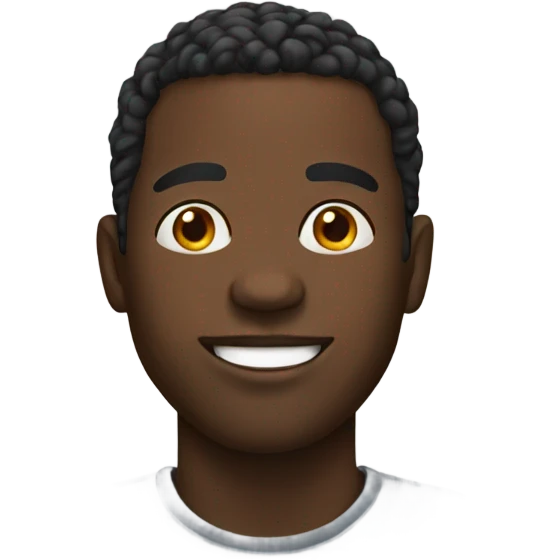 Black guy emoji
