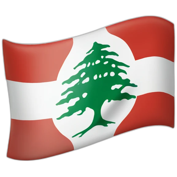 lebanese flag emoji