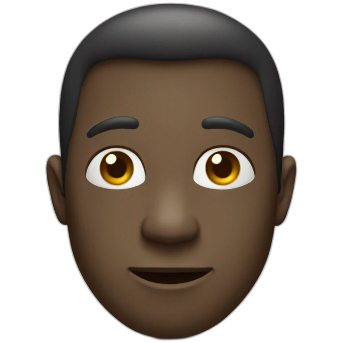 Singe avec un taper emoji