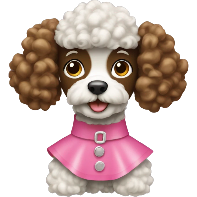 Poodle skirt emoji