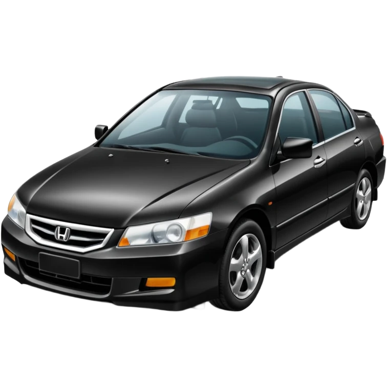96 Black honda accord emoji