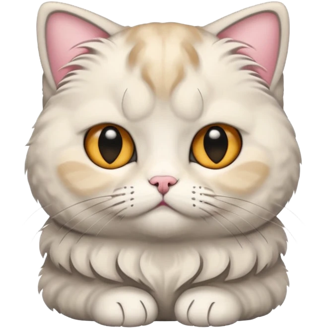 Scottish fold emoji