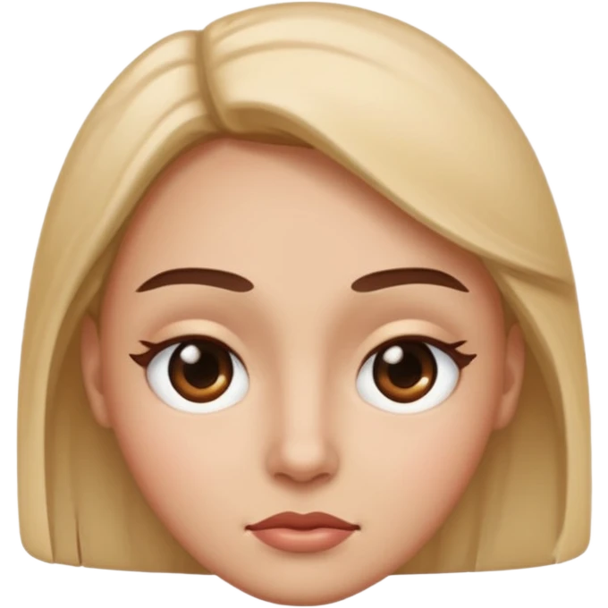Face doing a side eye emoji