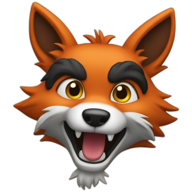 Foxy the pirates emoji