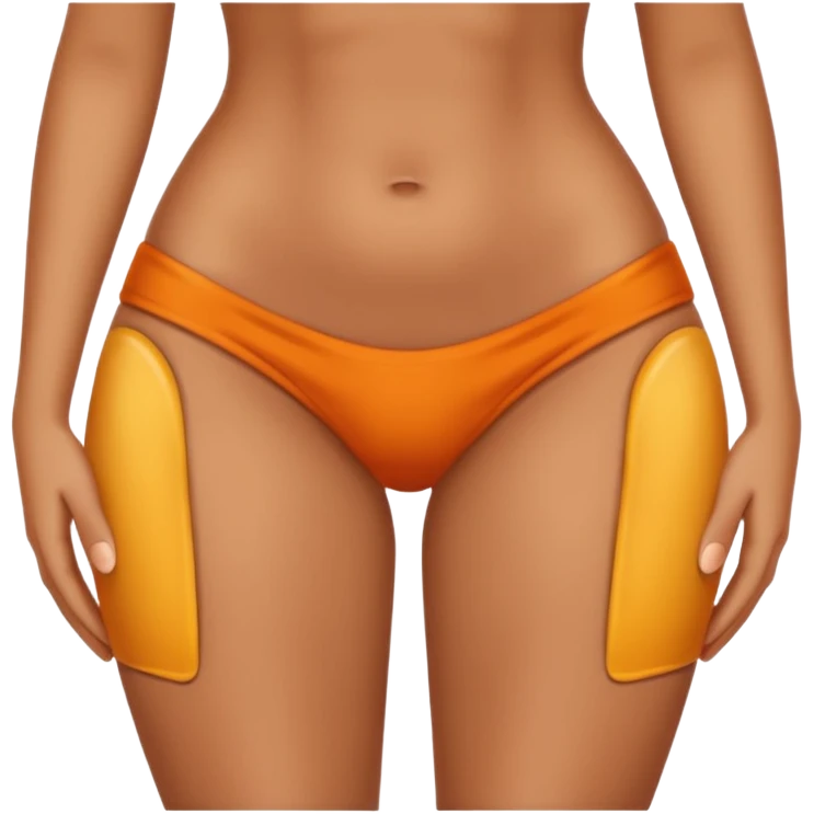 thighs rubbing together emoji