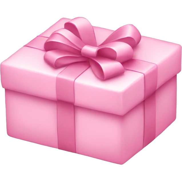 Light pink gifts emoji
