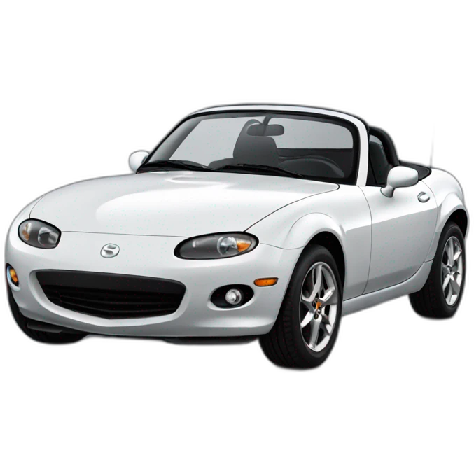 Mazda miata mx5 na emoji