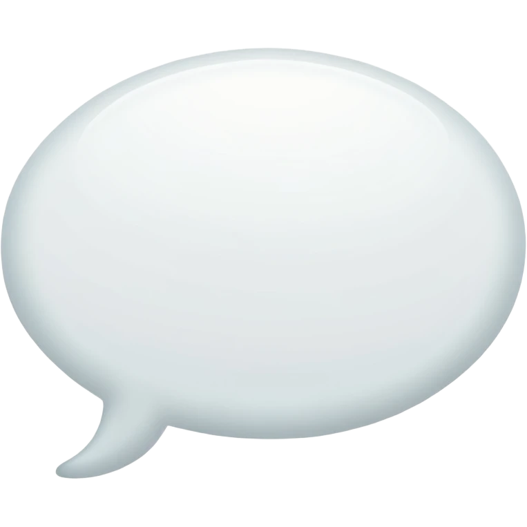 rounded comic thought bubble, no text emoji