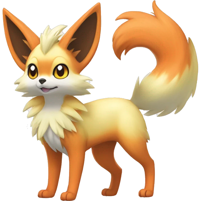  Fennekin-Quilava—Vulpix-Fakemon Full body emoji